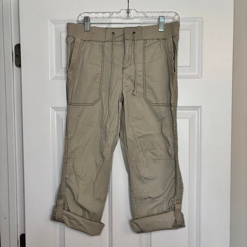 American-vintage Women's Tan and Cream Trousers